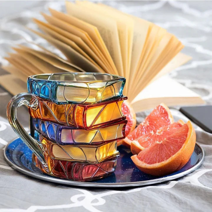 Handmade 3D book mug - Original