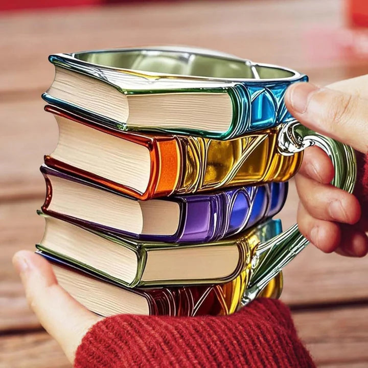Handmade 3D book mug - Original
